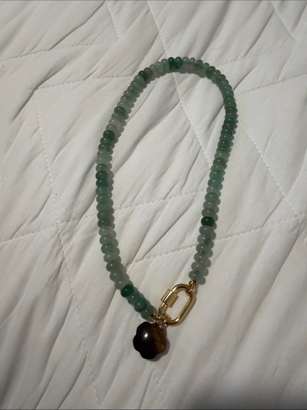 Snail Carabiner Beaded Necklace
Madewell